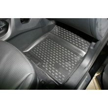 Коврики салона Element HYUNDAI Santa Fe 2012> полиуретановые черные 4 шт. / NLC.20.53.210h