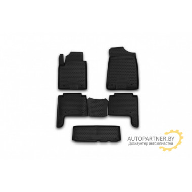 Коврики салона Element INFINITI QX56 полиуретановые черные 5 шт. / CARINF10003