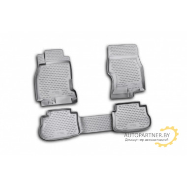 Коврики салона Element INFINITI FX35 полиуретановые черные 4 шт. / NLC.76.01.210