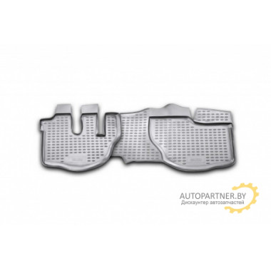 Коврики салона Element ISUZU NLR 85 полиуретановые черные 2 шт. / NLC.21.03.210