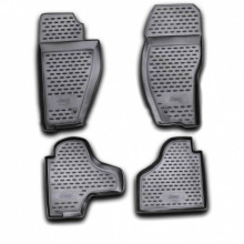 Коврики салона Element JEEP Cherokee 2008-2014 полиуретановые черные 4 шт. / CARJEP00001h