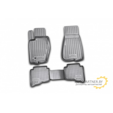 Коврики салона Element JEEP Grand Cherokee 2006-2011 полиуретановые черные 4 шт. / NLC.24.01.210