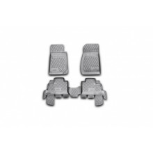 Коврики салона Element JEEP Wrangler полиуретановые черные 4 шт. / CARJEP00007