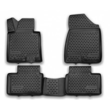 Коврики салона 3D Element KIA Ceed 2006> полиуретановые черные 4 шт. / NLC.3D.25.20.210h