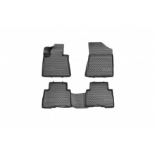 Коврики салона 3D Element KIA Sorento 2012-2015 полиуретановые черные 4 шт. / NLC.3D.25.46.210h