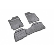 Коврики салона Element KIA Soul 2008> полиуретановые черные 4 шт. / NLC.25.25.210