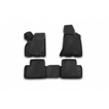 Коврики салона 3D Element LADA Priora 2010> полиуретановые черные 4 шт. / F120250E1
