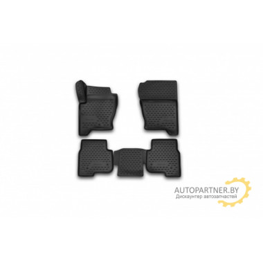 Коврики салона Element LAND ROVER Discovery 4 полиуретановые черные 4 шт. / NLC.3D.28.09.210