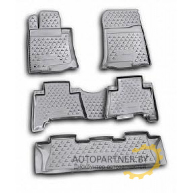Коврики салона Element LEXUS GX 460 2010> полиуретановые черные 5 шт. / NLC.29.12.210k