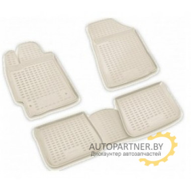 Коврики салона Element LEXUS RX350 2003-2009 полиуретановые бежевые 4 шт. / NLC.29.09.212