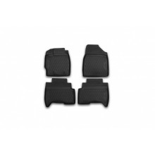 Коврики салона Element LIFAN X50 полиуретановые черные 4 шт. / CARLIF00005