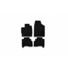 Коврики салона Klever LIFAN X50 текстильные черные 4 шт. / KVR01730501200k