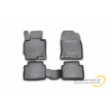 Коврики салона Element MAZDA CX 5 полиуретановые черные 4 шт. / CARMZD00023h