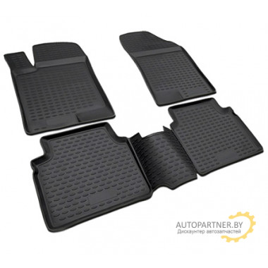 Коврики салона Element MERCEDES-BENZ B-Class W246 полиуретановые черные 4 шт. / NLC.3D.34.40.210k