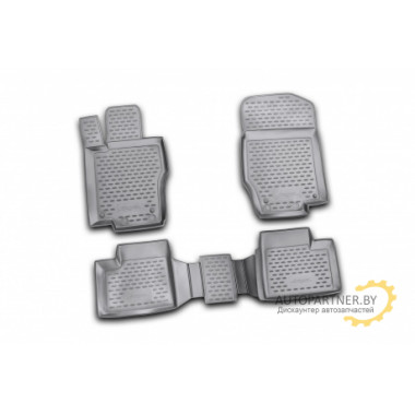 Коврики салона Element MERCEDES-BENZ M-Class W164 полиуретановые черные 4 шт. / NLC.34.23.210k
