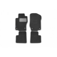 Коврики салона Autofamily MERCEDES-BENZ M-Class W164 текстильные черные 4 шт. / NLT.34.23.11.110kh
