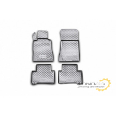 Коврики салона Element MERCEDES-BENZ СLS-Class W219 полиуретановые бежевые 4 шт. / NLC.34.30.212k