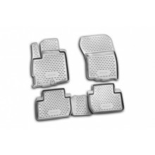 Коврики салона Element MITSUBISHI Outlander XL 2010> полиуретановые черные 4 шт. / NLC.35.23.210