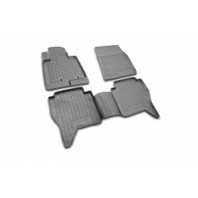 Коврики салона Element MITSUBISHI Pajero IV 2006> полиуретановые черные 4 шт. / NLC.35.16.210