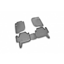 Коврики салона Element MITSUBISHI Pajero Sport 2008-2012 полиуретановые черные 4 шт. / NLC.35.20.210