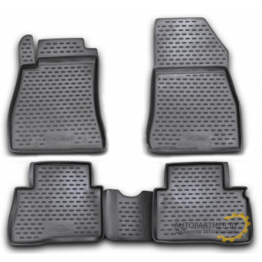 Коврики салона Element NISSAN Juke 2010-2014 полиуретановые черные 4 шт. / CARNIS10045