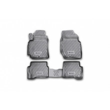 Коврики салона Element NISSAN Almera Classic полиуретановые черные 4 шт. / CARNIS00001