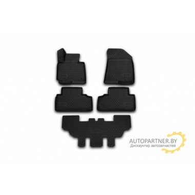 Коврики салона Element NISSAN Patrol полиуретановые черные 5 шт. / CARNIS00039