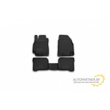 Коврики салона Element NISSAN Primera полиуретановые черные 4 шт. / CARNIS00019