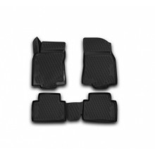 Коврики салона Element NISSAN X-Trail полиуретановые бежевые 4 шт. / CARNIS00059b