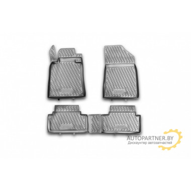Коврики салона Element PEUGEOT 508 2012> полиуретановые черные 4 шт. / CARPGT00025