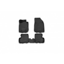 Коврики салона 3D Element RENAULT Duster 4WD 2011-2015 полиуретановые черные 4 шт. / NLC.3D.41.28.210kh