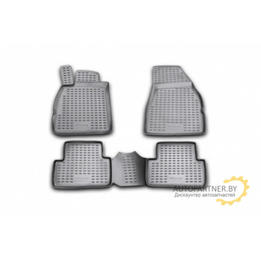 Коврики салона Element RENAULT Megane II полиуретановые черные 4 шт. / NLC.41.07.210