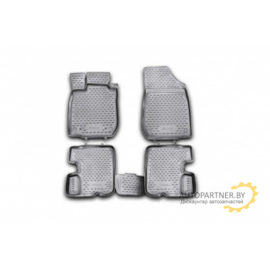 Коврики салона Element RENAULT Sandero полиуретановые черные 4 шт. / NLC.41.18.210kh