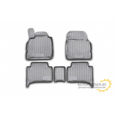 Коврики салона Element RENAULT Scenic II полиуретановые черные 5 шт. / NLC.41.09.210