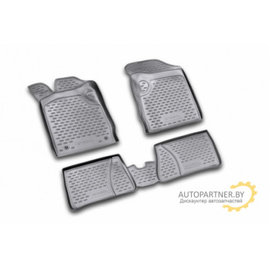 Коврики салона Element RENAULT Symbol II полиуретановые черные 4 шт. / NLC.41.15.210