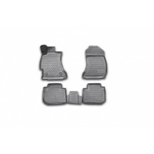 Коврики салона Element SUBARU Forester полиуретановые черные 4 шт. / NLC.3D.46.14.210k