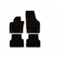 Коврики салона Klever SUBARU Forester текстильные черные 4 шт. / KVR01461901200k