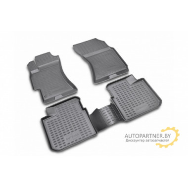 Коврики салона Element SUBARU Outback 2003-2009 полиуретановые черные 4 шт. / NLC.46.03.210