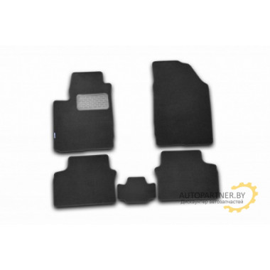 Коврики салона Autofamily SUBARU Outback текстильные черные 5 шт. / NLT.46.10.11.110kh