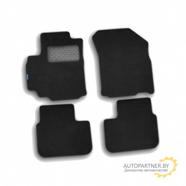 Коврики салона Autofamily SUZUKI SX4 текстильные черные 5 шт. / NLT.47.19.11.110kh