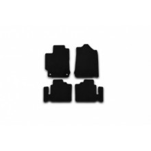 Коврики салона Klever TOYOTA Camry эконом текстильные черные 4 шт. / KVR01485601200k