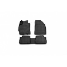 Коврики салона 3D Element TOYOTA Corolla 2007-2013 полиуретановые черные 4 шт. / NLC.3D.48.15.210k