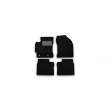 Коврики салона Klever TOYOTA Corolla эконом текстильные черные 4 шт. / KVR01486901200k