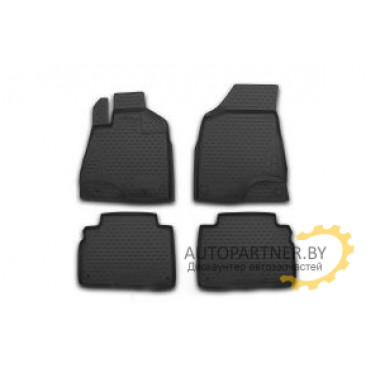 Коврики салона Element TOYOTA Crown GS171 JDM полиуретановые черные 4 шт. / NLC.48.37.210kh