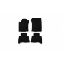 Коврики салона Klever TOYOTA Land Cruiser 150 текстильные черные 4 шт. / KVR02482901210kh