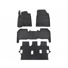 Коврики салона Element TOYOTA Land Cruiser 200 2012-2015 полиуретановые черные 4 шт. / NLC.48.53.210k