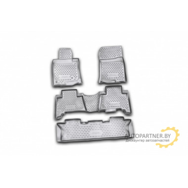 Коврики салона Element TOYOTA Land Cruiser Prado полиуретановые бежевые 5 шт. / NLC.48.27.212k