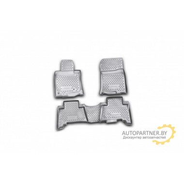 Коврики салона Element TOYOTA Land Cruiser Prado 2009-2013 полиуретановые бежевые 4 шт. / NLC.48.28.212k