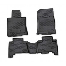 Коврики салона Element TOYOTA Land Cruiser Prado 2009-2013 5 мест полиуретановые черные 4 шт. / NLC.48.28.210k