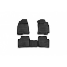 Коврики салона 3D Element TOYOTA Prius-20 2003-2009 полиуретановые черные 4 шт. / NLC.3D.48.101.210k